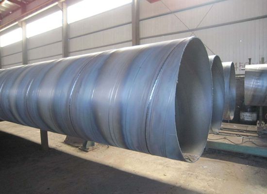 厚壁螺旋钢管生产过程