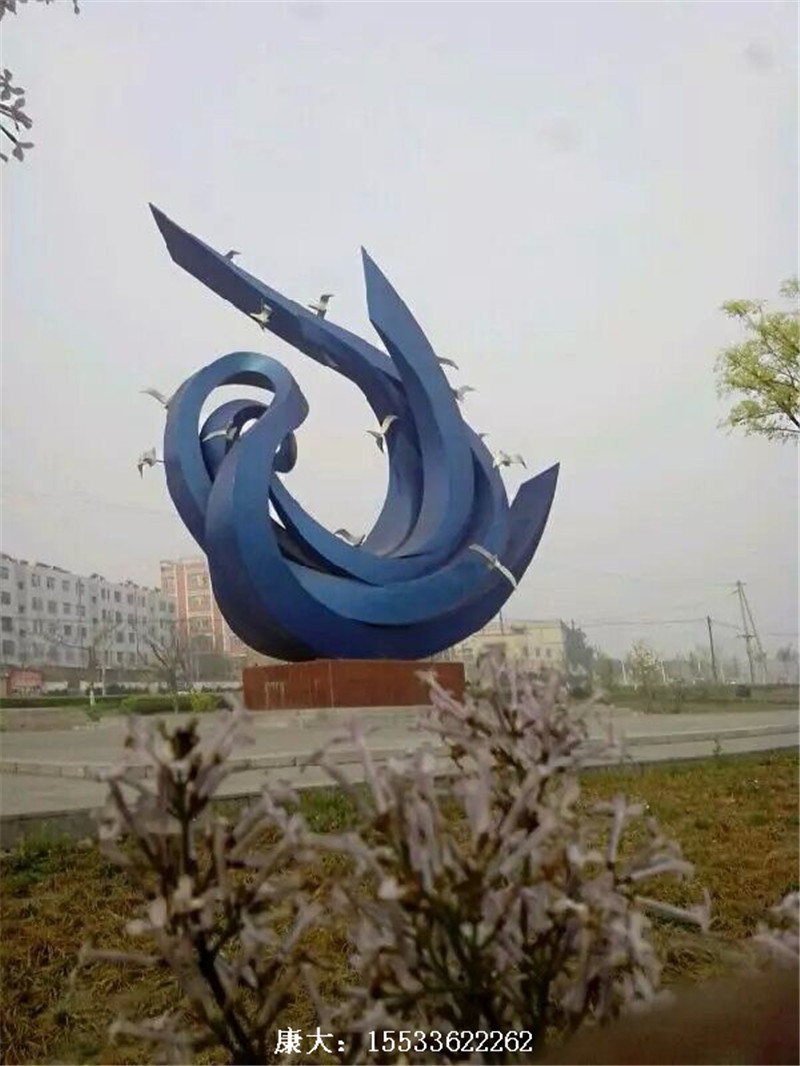 不銹鋼雕塑定制戶外建筑異形金屬擺件創(chuàng)意景觀校園廣場不銹鋼雕塑