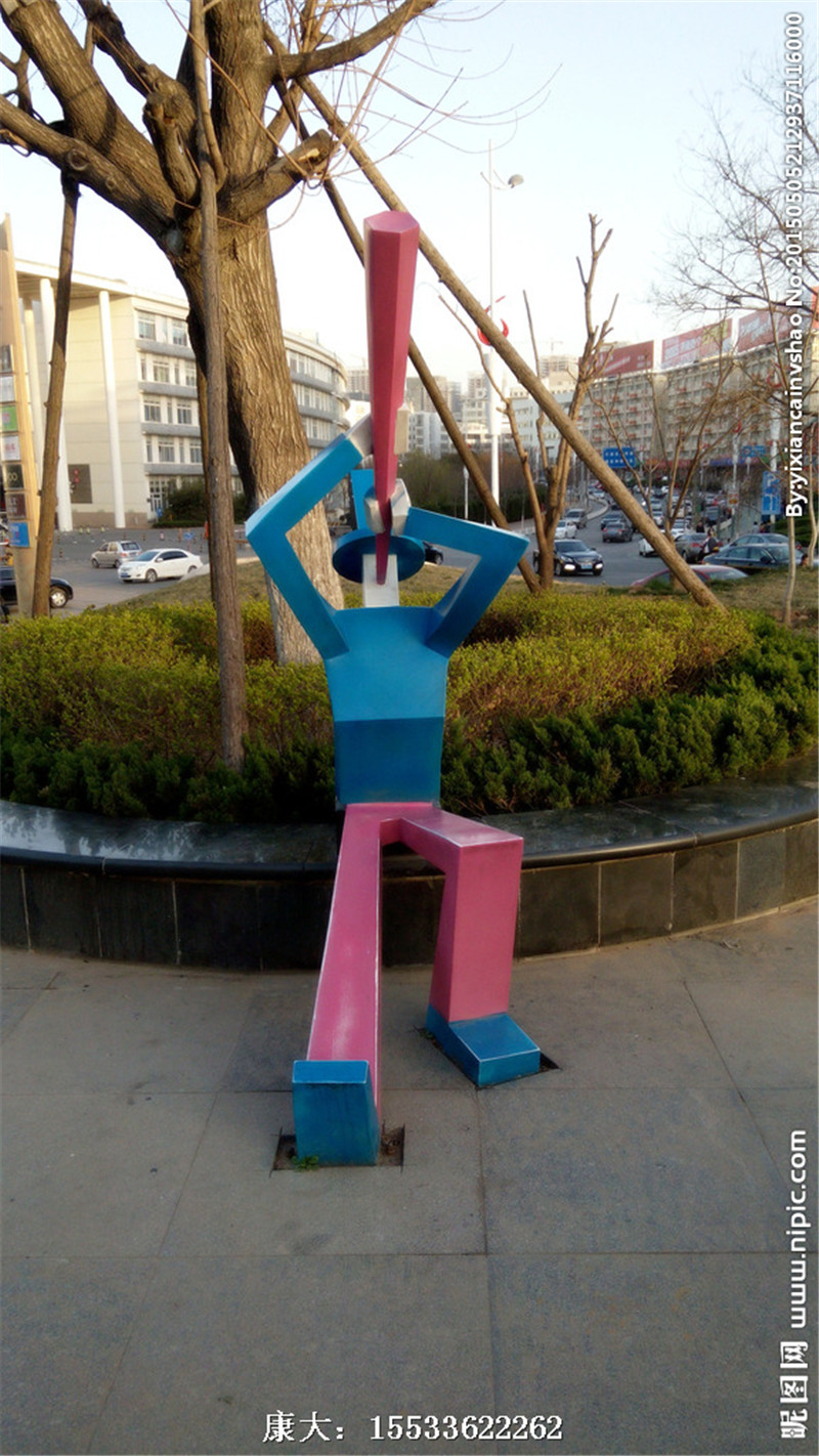 不锈钢乐队雕塑