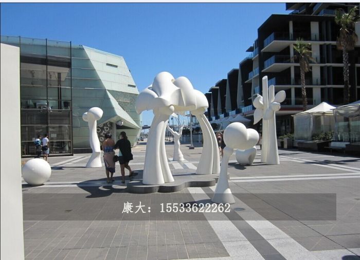 不銹鋼雕塑定制大型戶外景觀雕像