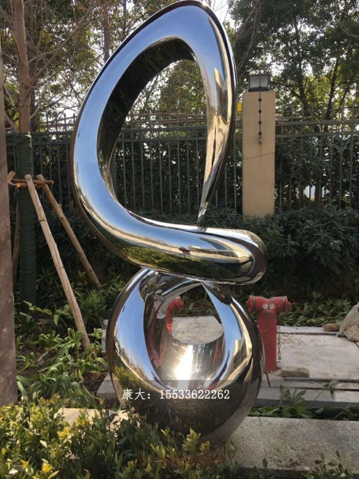 戶外藝術(shù)品龍不銹鋼雕塑擺件