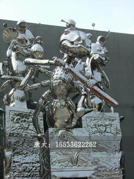 不锈钢蚂蚁雕塑