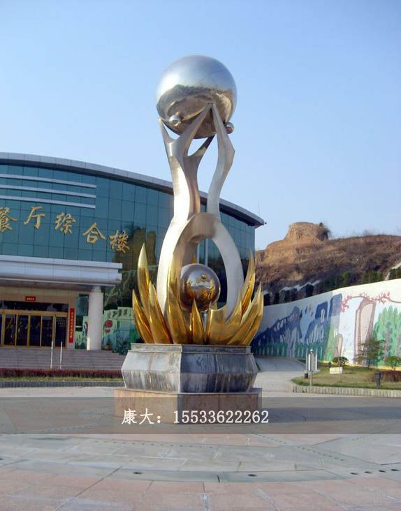 大型不銹鋼廣場(chǎng)雕塑