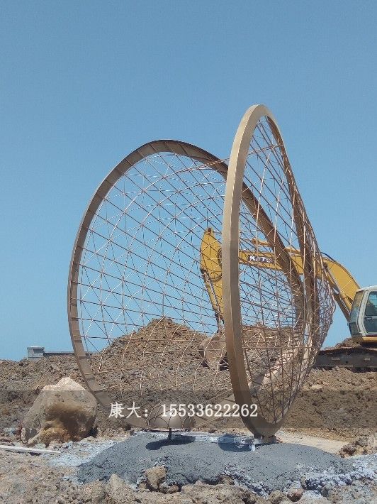 贝壳雕塑