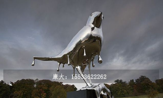 不锈钢鸟雕塑