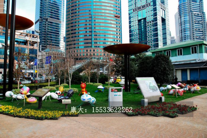 戶外花園動(dòng)物擺件仿真動(dòng)物螞蟻雕塑