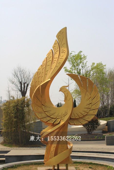 凤凰动物雕塑摆件