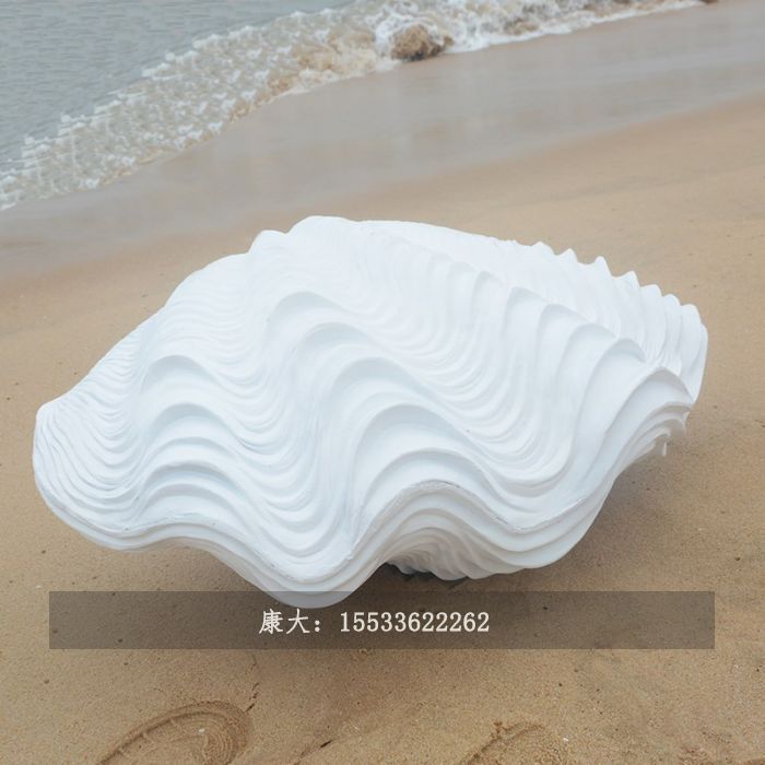 海洋生物貝殼雕塑