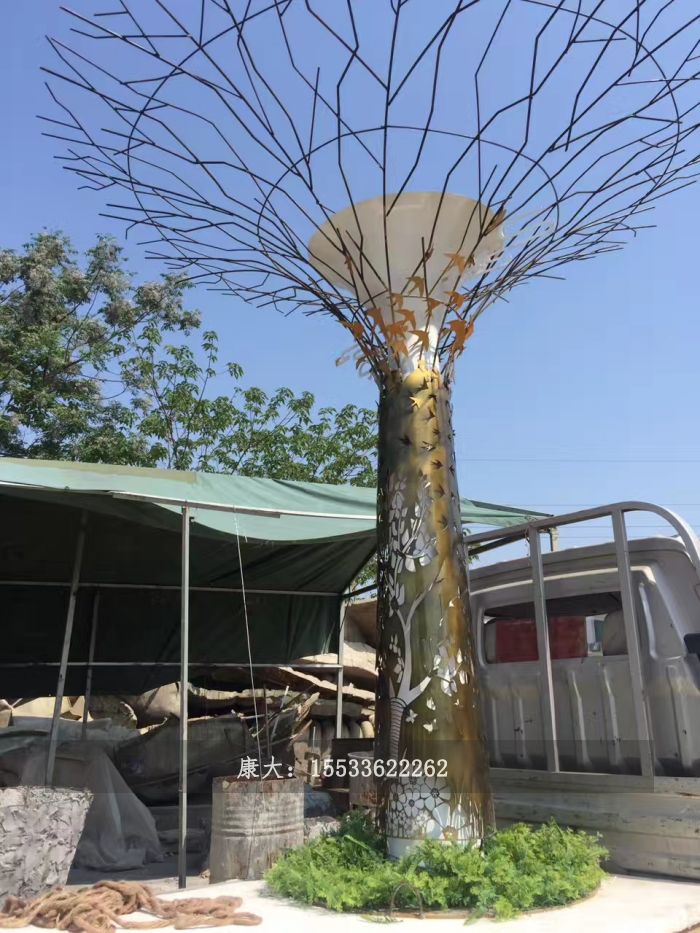 树造型雕塑