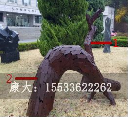 树造型雕塑