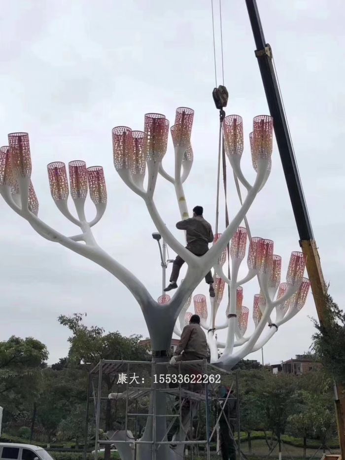 树造型雕塑