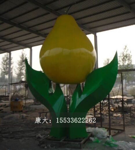 不锈钢植物雕塑