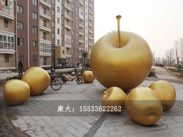 不銹鋼蘋果園林?jǐn)[件