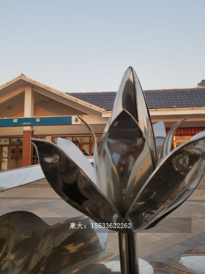 園林景觀蓮花公園雕塑