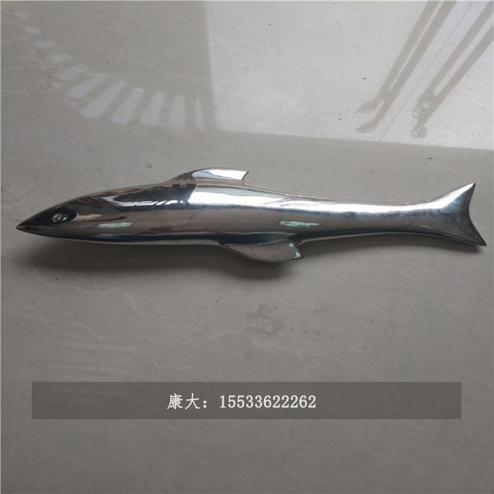 不銹鋼魚雕塑公園戶外擺件
