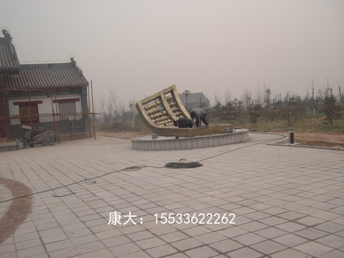 不銹鋼算盤校園雕塑