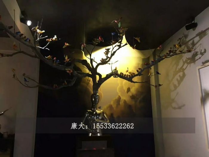 不銹鋼樹戶外廣場(chǎng)雕塑