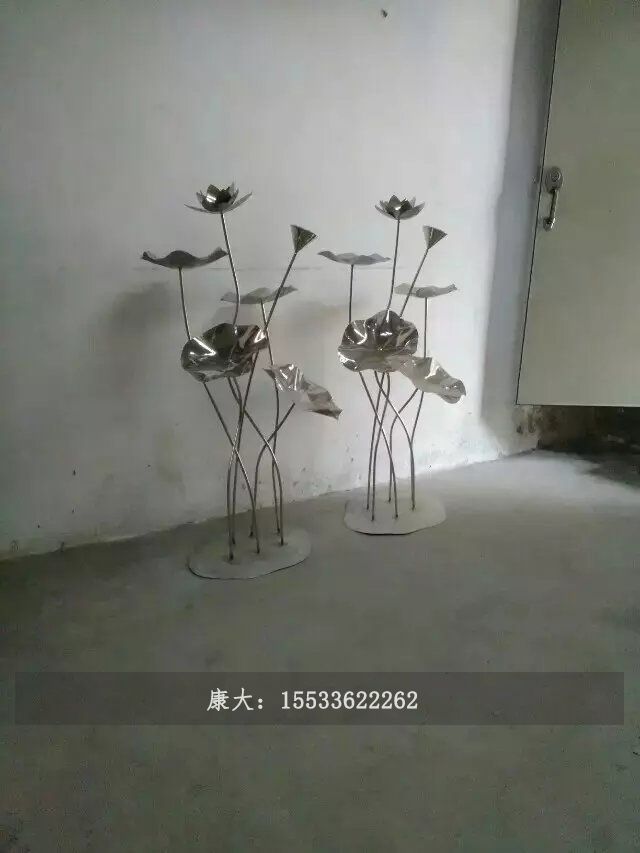 不锈钢户外公园花雕塑