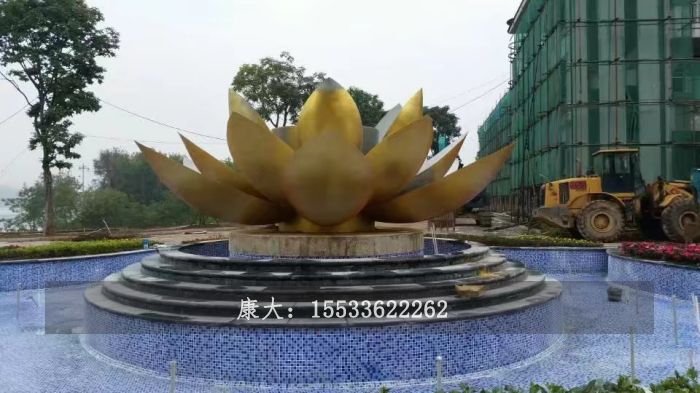 不锈钢植物雕塑