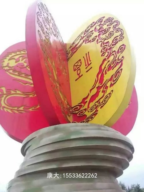 不銹鋼雕塑定制抽象藝術(shù)擺件