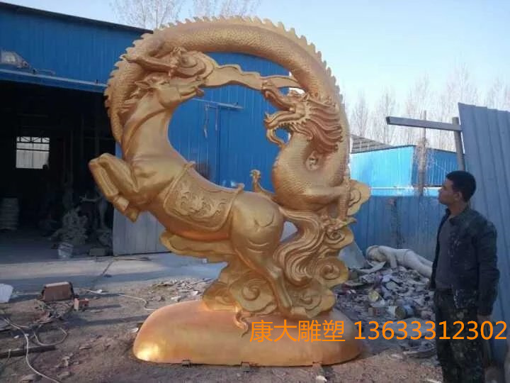 城市鑄銅馬雕塑擺件廣場(chǎng)鑄銅馬雕塑定制廠家
