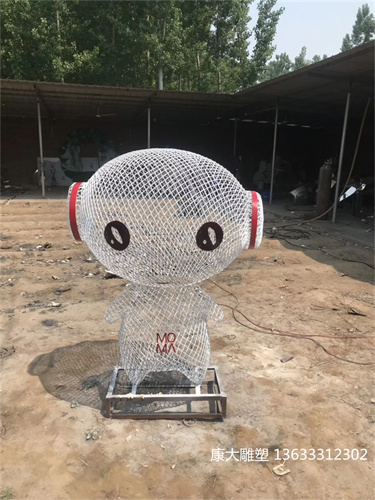 街頭不銹鋼卡通雕塑擺件景觀不銹鋼雕塑擺件廠家