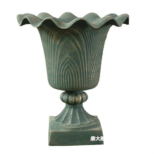 城市建設(shè)鑄銅花盆雕塑擺件創(chuàng)意鑄銅花盆雕塑定制廠家