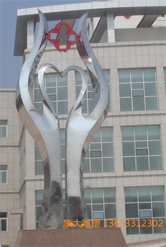 醫(yī)院文明建設(shè)不銹鋼雕塑醫(yī)院廣場不銹鋼雕塑擺件