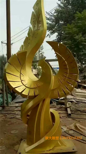 专业不锈钢凤凰雕塑康大不锈钢凤凰雕塑厂