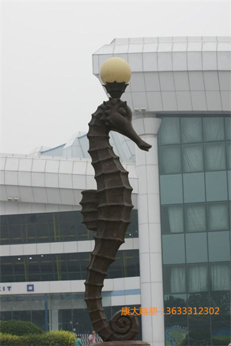 城建不銹鋼海馬雕塑市政不銹鋼海馬雕塑擺件廠家