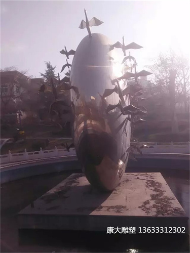 邯鄲水景不銹鋼雕塑擺件景觀不銹鋼雕塑定制廠家