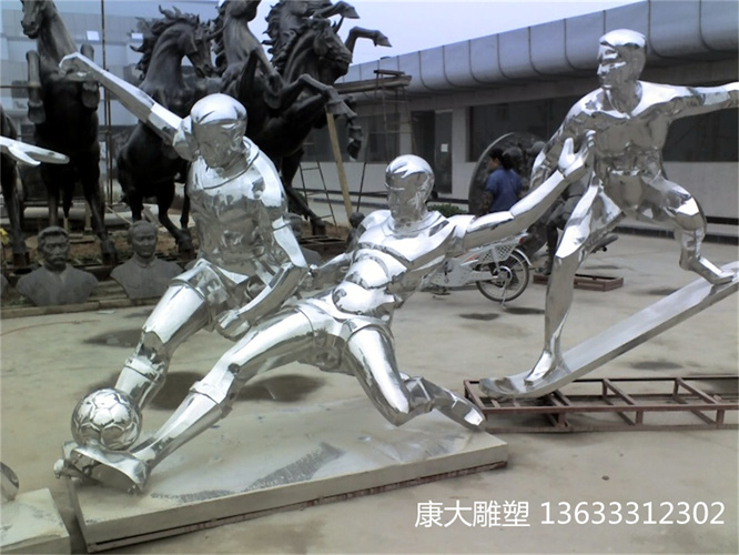 人物不銹鋼雕塑擺件廣場不銹鋼人物雕塑擺件廠家