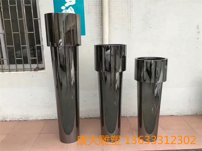 創(chuàng)意不銹鋼花盆雕塑別墅不銹鋼鏡面花盆雕塑制作廠