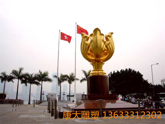 廣場(chǎng)不銹鋼花朵雕塑城市不銹鋼花朵雕塑擺件廠