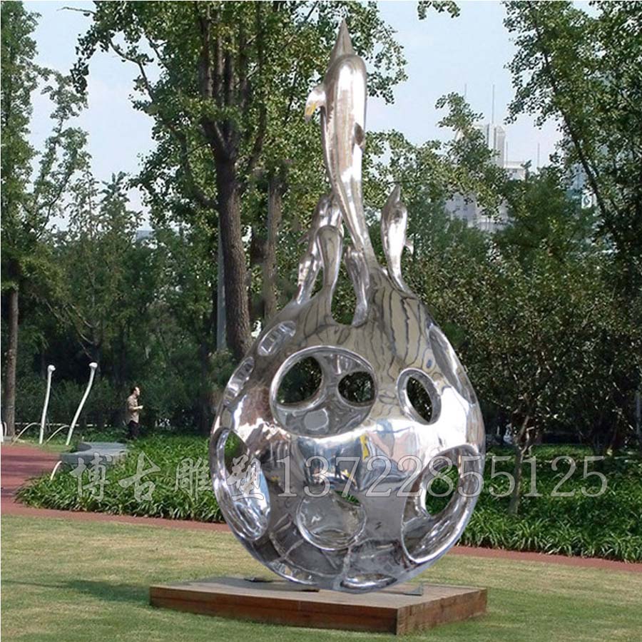 景观球不锈钢雕塑创意抽象雕塑