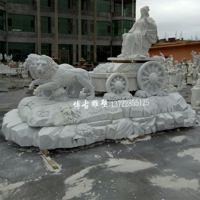 石雕人物 歐式人物動物雕像  廣場城市人物雕塑