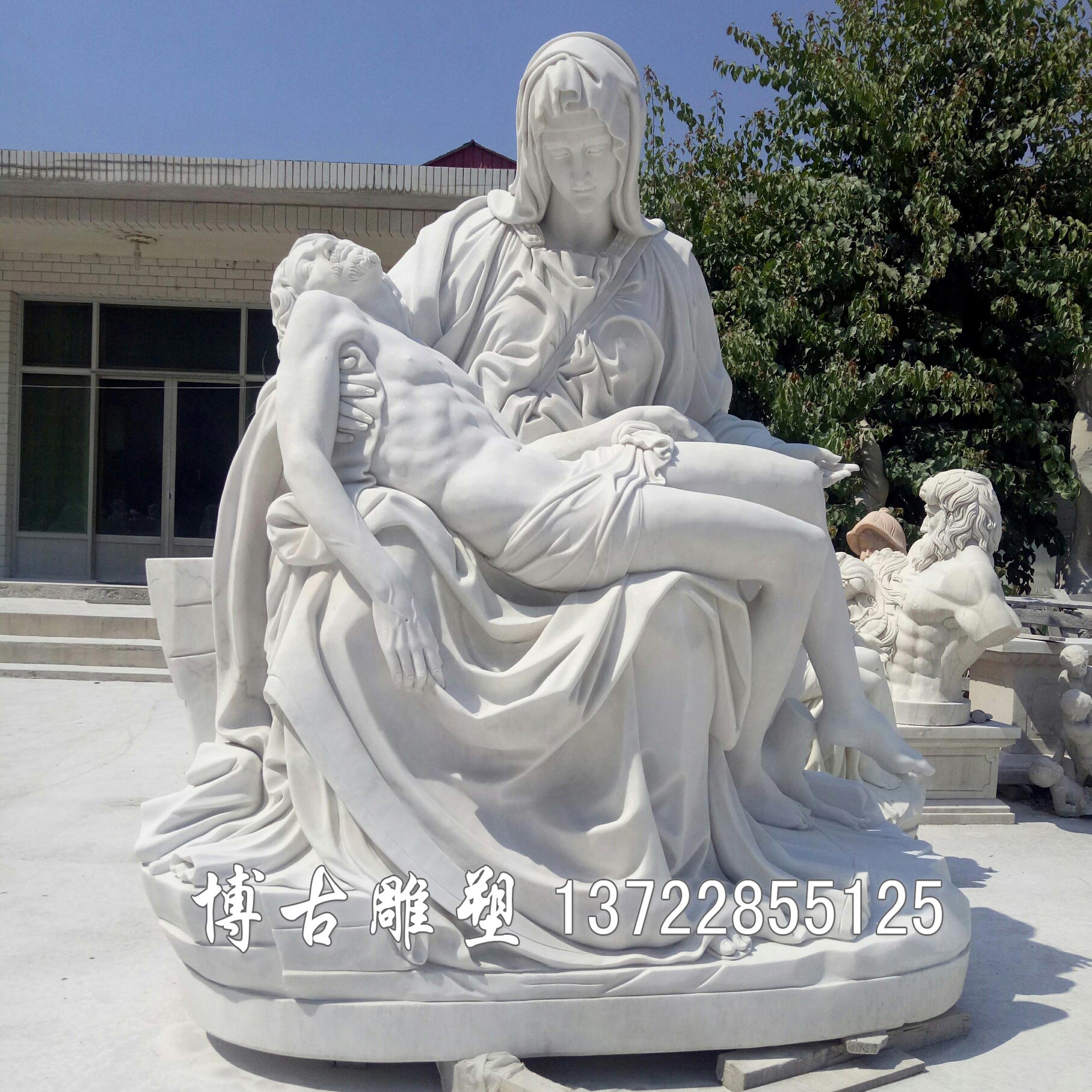 石雕人物  歐式人物雕像 廣場公園人物雕塑