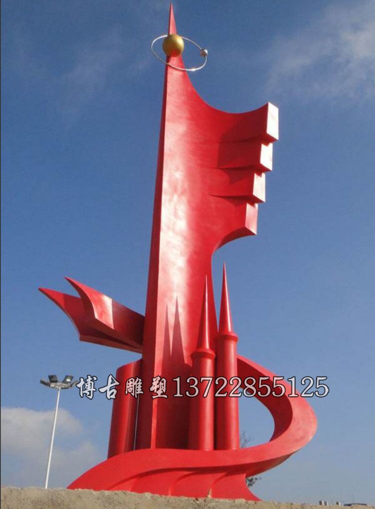 旗帜不锈钢雕塑广场景观城市雕塑