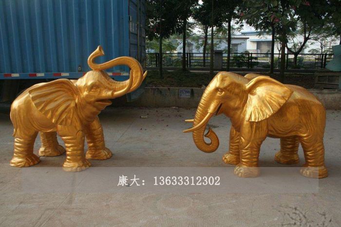 玻璃钢动物雕塑