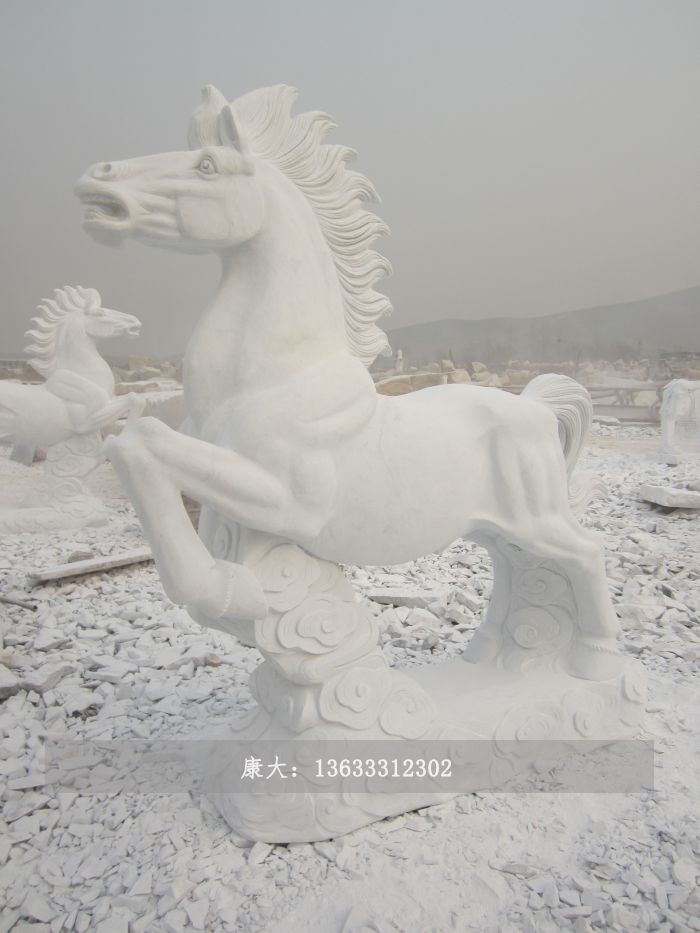 石雕马