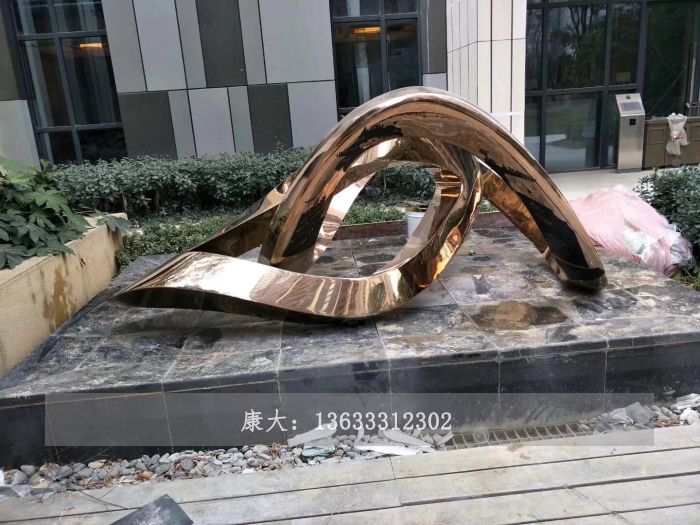 不锈钢抽象雕塑