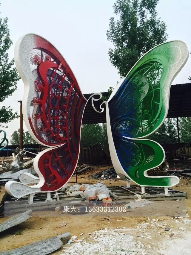 蝴蝶雕塑