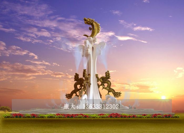 龙雕塑