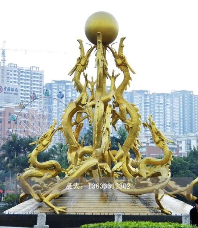 龙雕塑