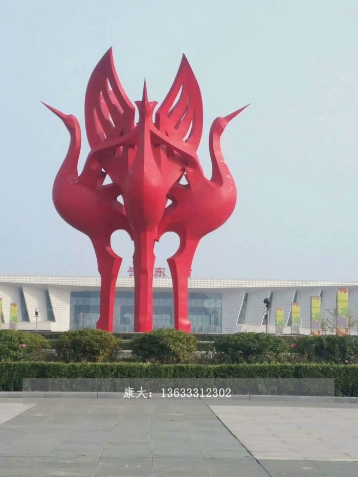 仙鹤雕塑