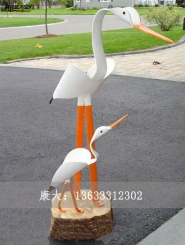 仙鹤雕塑