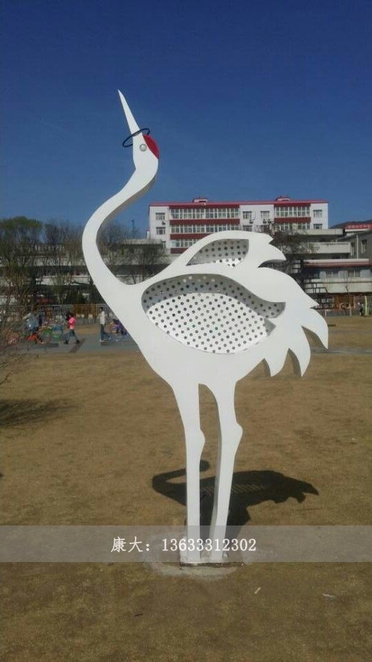 仙鹤雕塑
