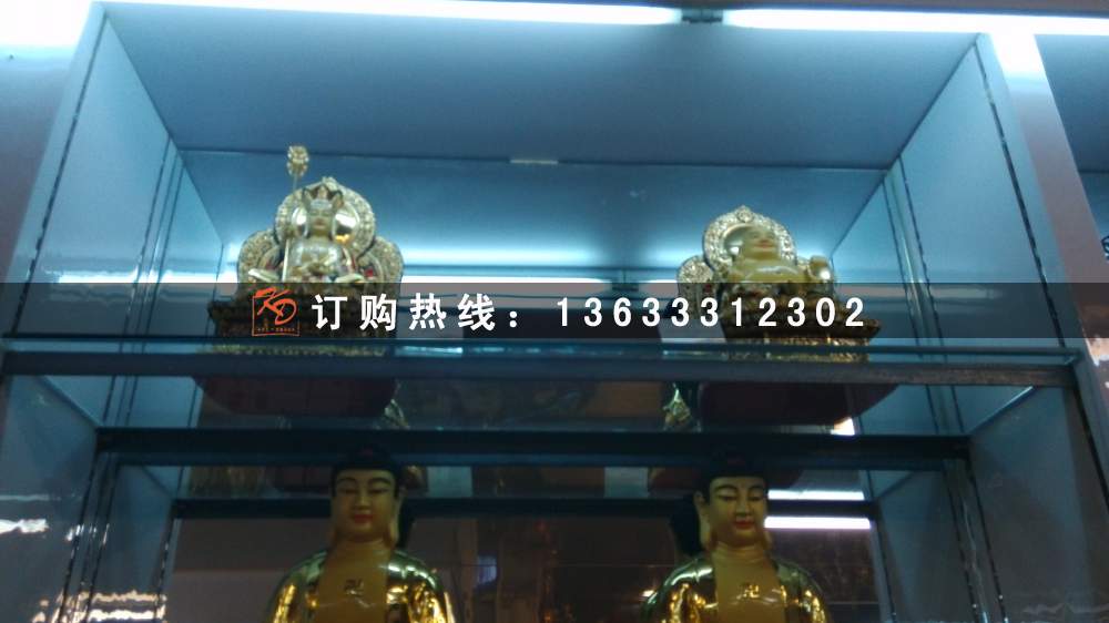 厂家定做玻璃钢佛像雕塑 寺庙宗教雕塑摆件
