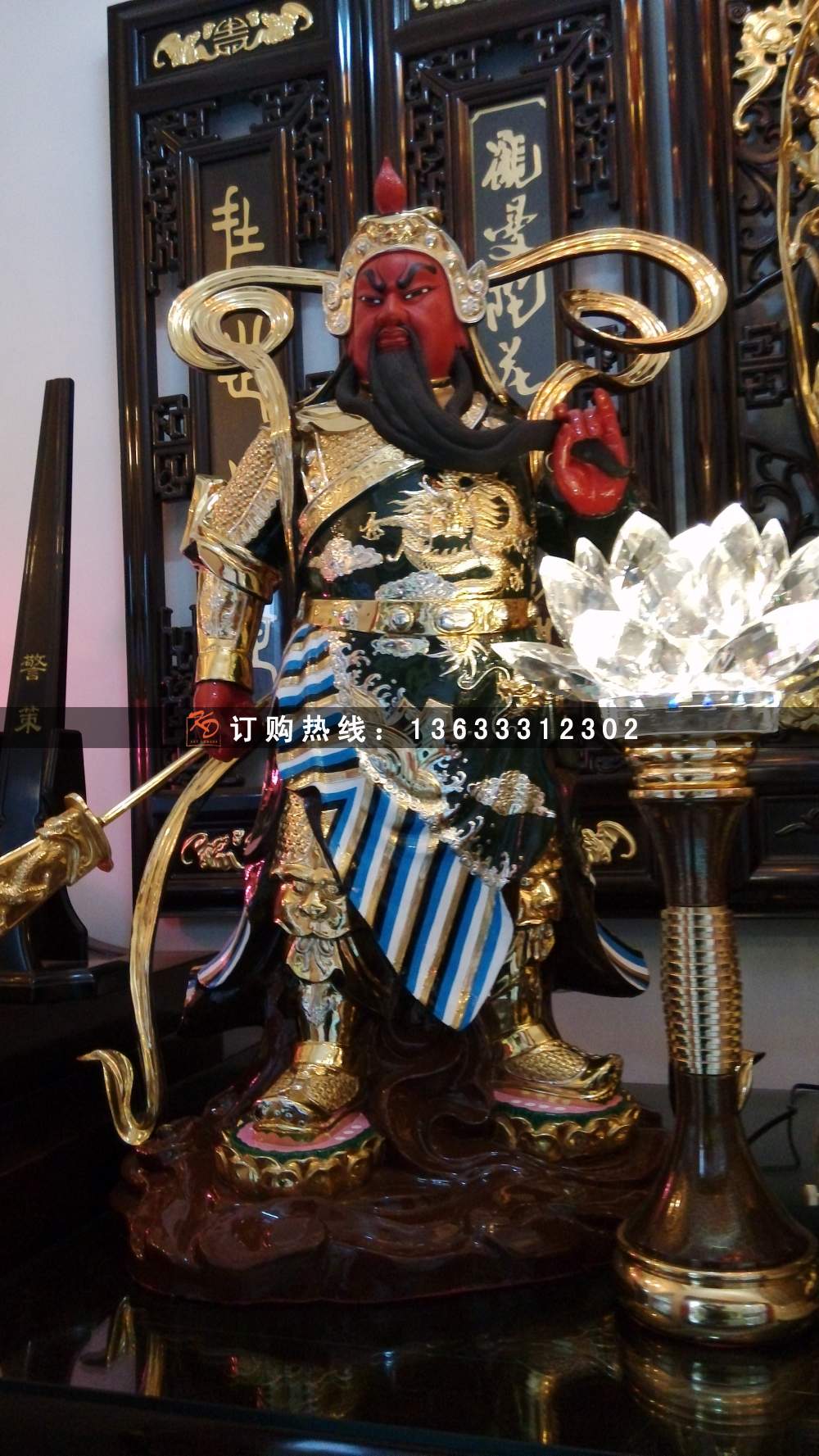寺庙铸铜弥勒佛寺院地藏王菩萨玻璃钢彩绘佛像雕塑