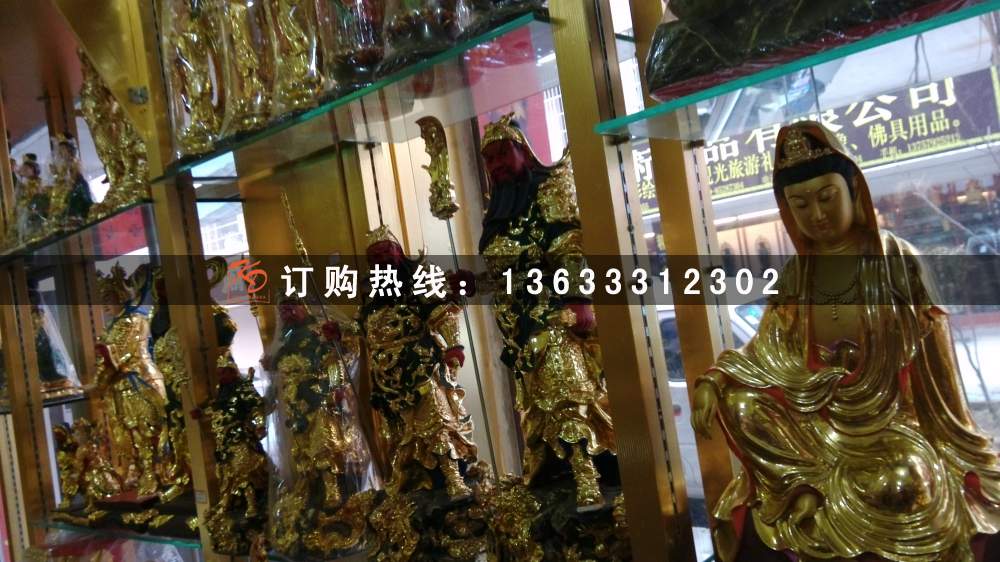 玻璃钢彩绘十八罗汉佛像 玻璃钢佛像厂 十八罗汉雕塑